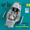 RESKIT RSU32-0227 F-35C Lightning II late cockpit (Basic edition with 3D decals) for Trumpeter kit (3D Printed) (1/32)